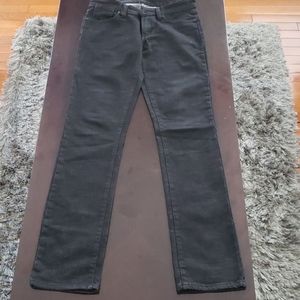 BCBGMAXAZRIA WOMENS DENIM HIGH RISE ANKLE JEANS